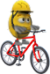 yellowguy_bicycle emote for Discord