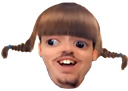 Girl emote for Discord