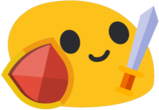 Blob_Knight emote for Discord
