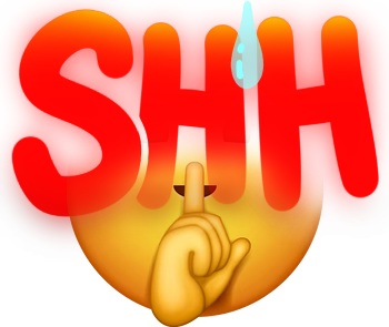 Shh emote for Discord