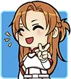 sao_asunapeace emote for Discord