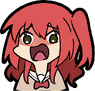 bocchiikuyoshock emote for Discord