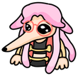 VTuber_KorthOrbit_Borzoi emote for Discord