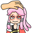 VTuber_KorthOrbit_headpat emote for Discord
