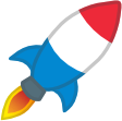 french_rocket emote for Discord