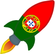 portuguese_rocket emote for Discord