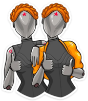atomic_heart_twins_good emote for Discord
