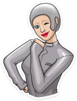 atomic_heart_tera1_winking emote for Discord
