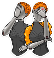 atomic_heart_twins_facepalm emote for Discord