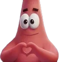 PatrickHeart emote for Discord