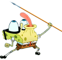 SpearBob emote for Discord
