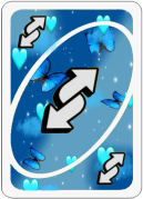 Aesthetice_Blue_UnoReverse static emote