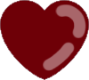 Dark_Red_Heart emote for Discord