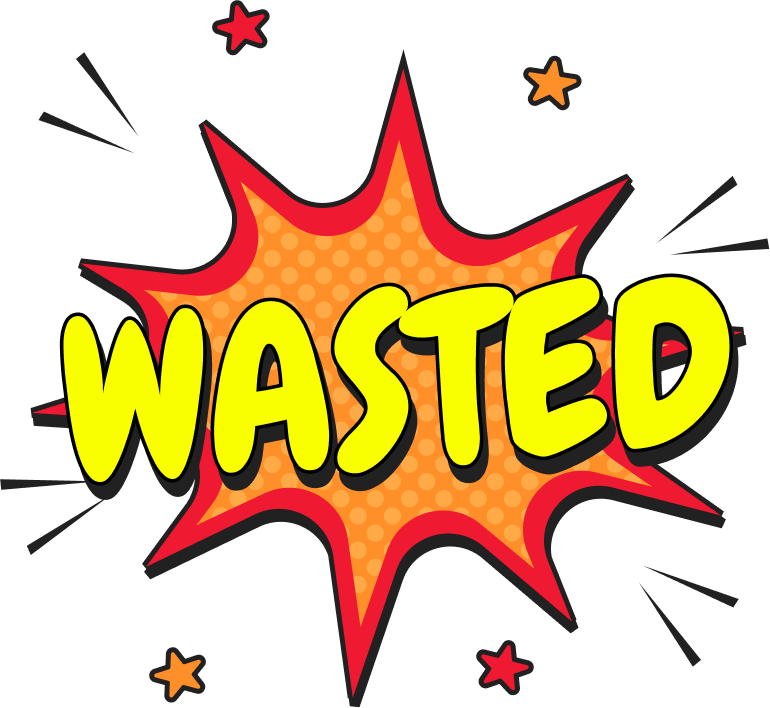 WASTED emote for Discord