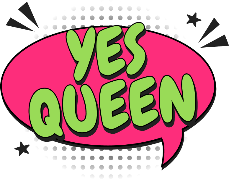YES_QUEEN emote for Discord