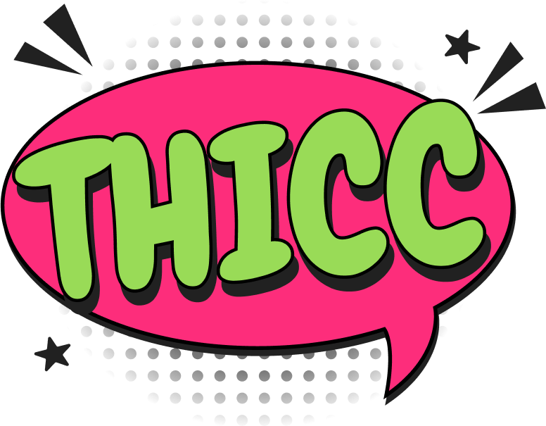 THICC emote for Discord