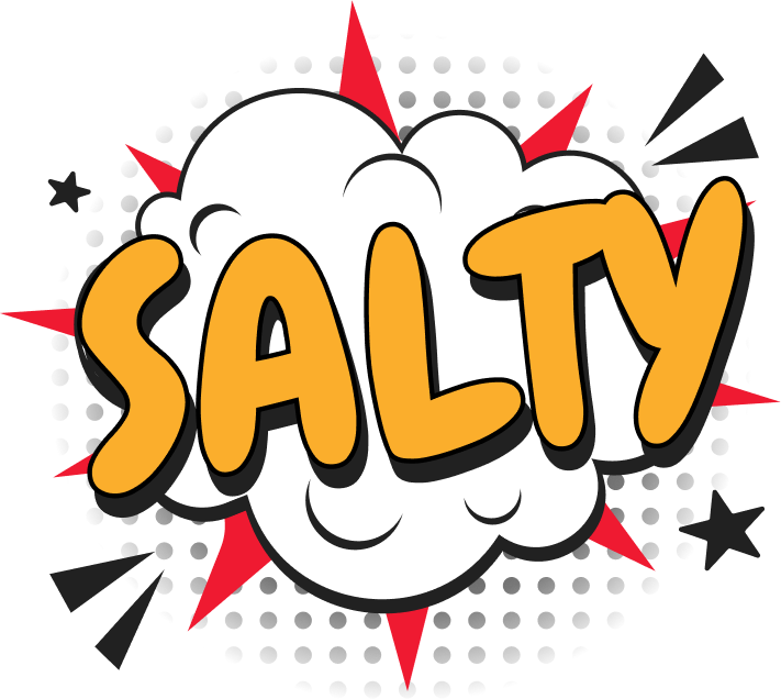 SALTY emote for Discord
