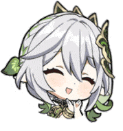 Nahida_AwkwardClap emote for Discord