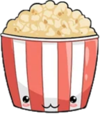 popcorn emote for Discord
