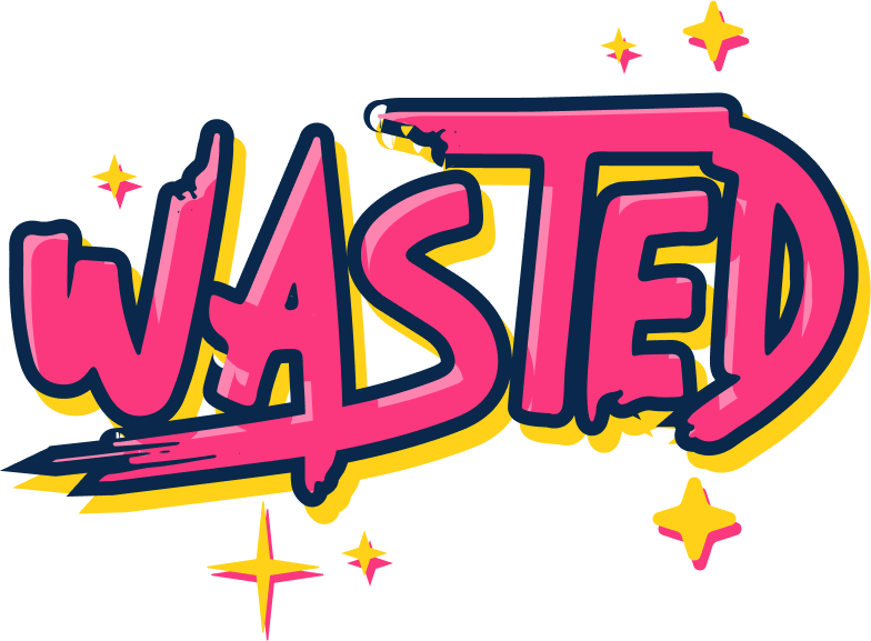 WASTED emote for Discord