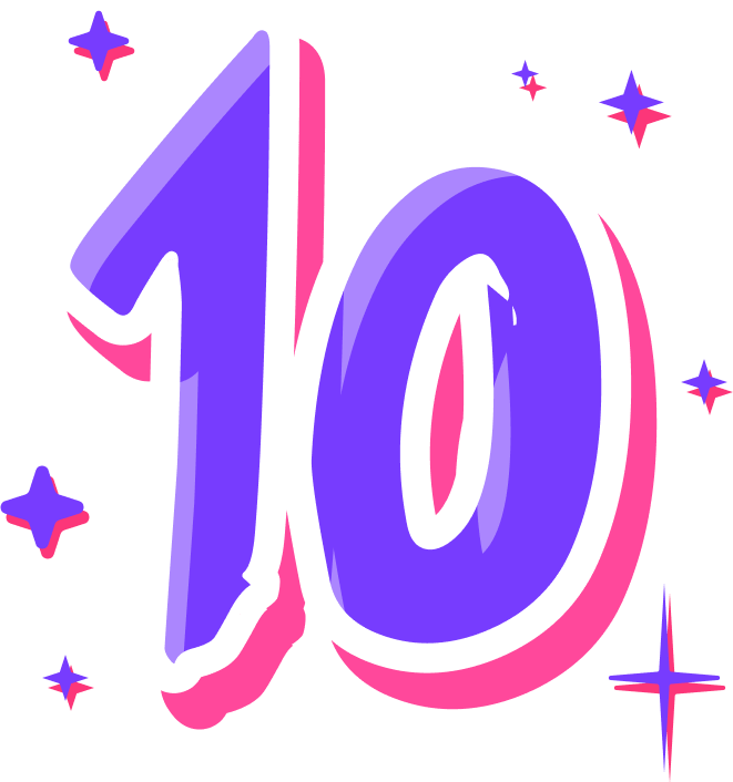 10 emote for Discord