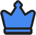 Blue_Crown emote for Discord