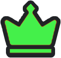 Green_Crown emote for Discord
