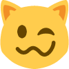 sneaky_wink_catto emote for Discord