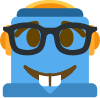 NerdyRobot emote for Discord