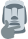moyai_think emote for Discord