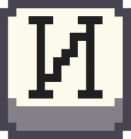 pixel_letter_i_cyr emote for Discord