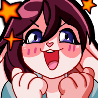 bunnyhappy emote for Discord