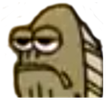 unamusedfish2 emote for Discord