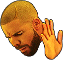 DrakeNoHand emote for Discord