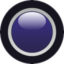 Square_BlueButton emote for Discord