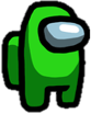 Among_Us_Lime emote for Discord