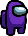 Among_Us_Purple emote for Discord