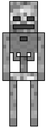 Minecraft_Skeleton_Pixel_Art emote for Discord