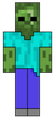 Minecraft_Zombie_Pixel_Art emote for Discord