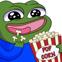 PepePopcorn emote for Discord