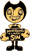 Wanderingisaterriblesin emote for Discord