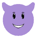 Winning_smile_devil emote for Discord