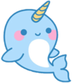 Dolphin_Blue emote for Discord