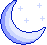 indigoglittermoon emote for Discord