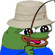 pepefishing emote for Discord