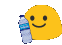 blobbottleflip emote for Discord