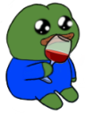 pepewine emote for Discord