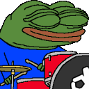 pepedrum emote for Discord
