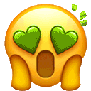 rainbowheart_eyes emote for Discord