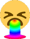 rainbowvomit emote for Discord
